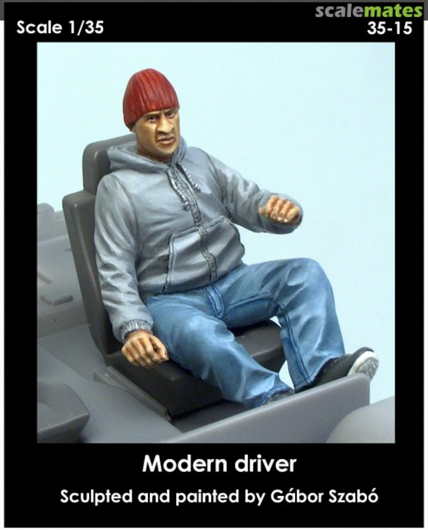 Boxart Modern Driver 35-15 Black Army Modells