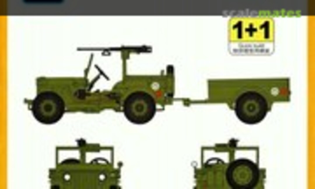 1:72 Willys MB &amp; Trailer (S-Model (China) PS720046)