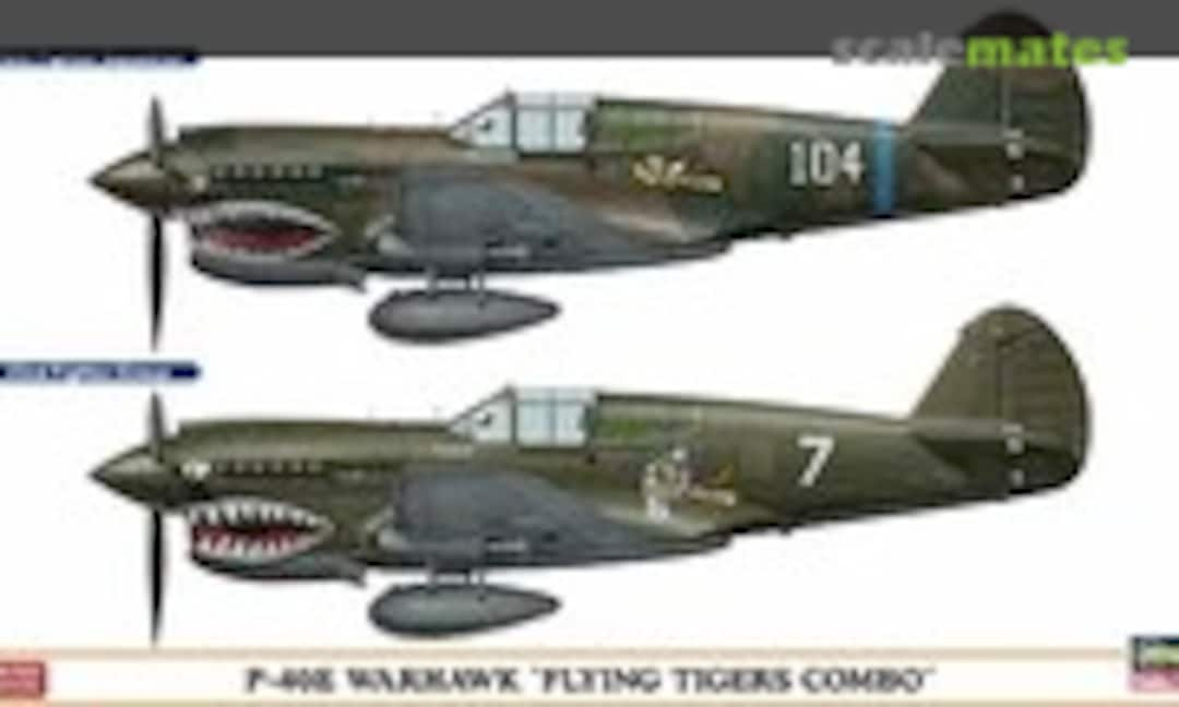 1:72 P-40E Warhawk 'Flying Tigers Combo' (Hasegawa 02082)