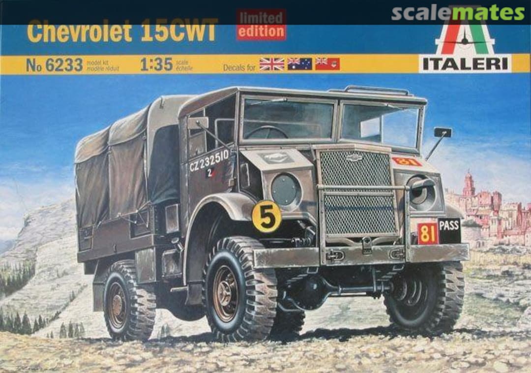 Boxart Chevrolet 15CWT 6233 Italeri