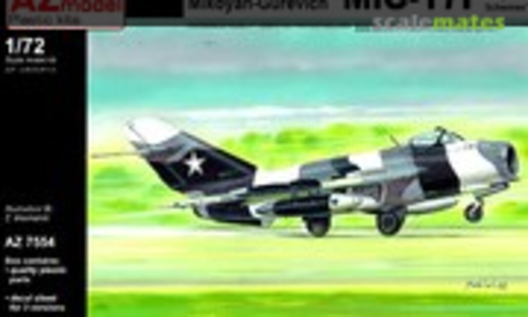 1:72 MiG-17F (AZmodel AZ7554)