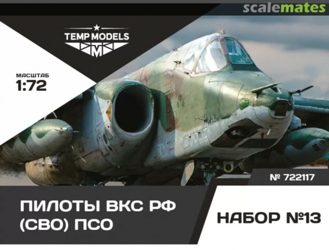 Boxart Pilots of the Russian Aerospace Forces (SVO) PSO. SET No. 13 72117 Tempmodels