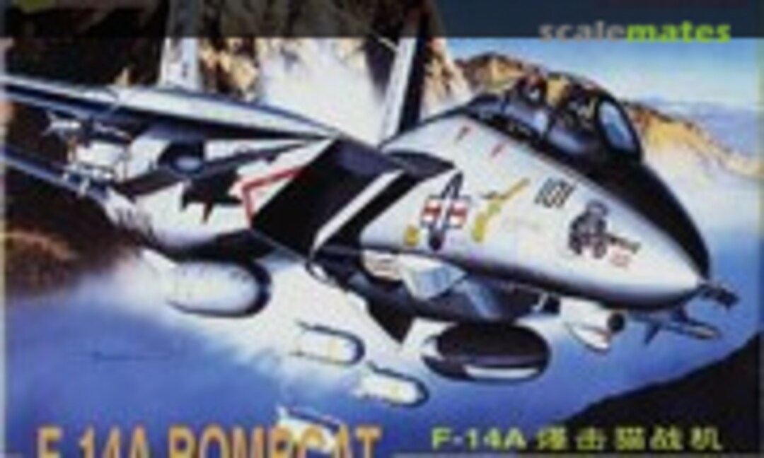 1:144 F-14A Bombcat 'VF-41 Black Aces' (Shanghai Dragon 4573)