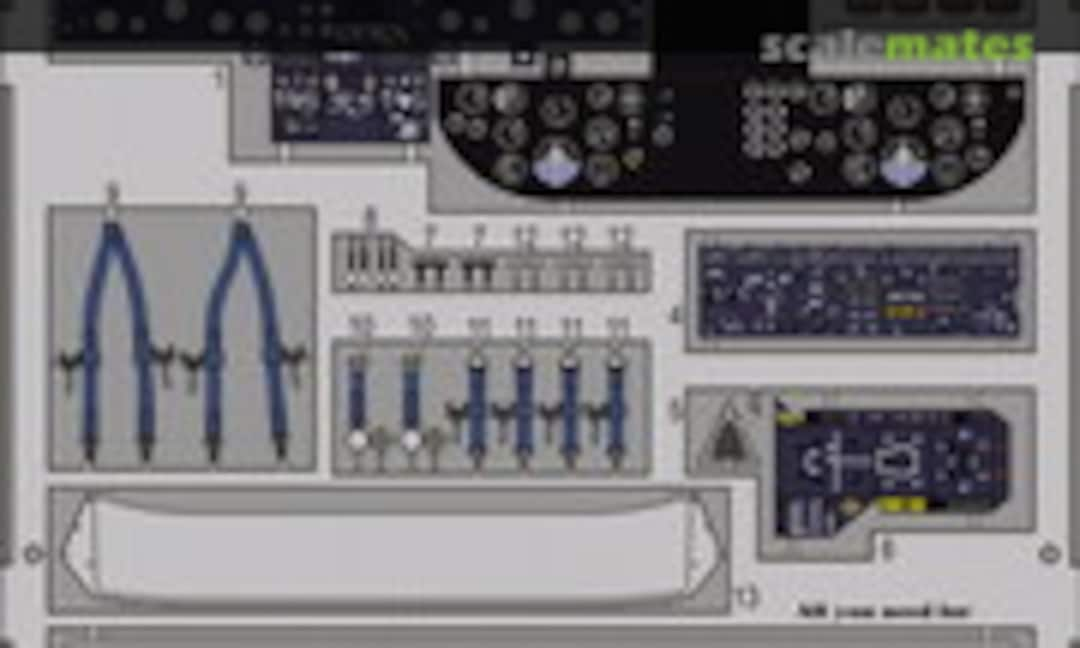 1:48 CH-46D interior (Eduard FE351)