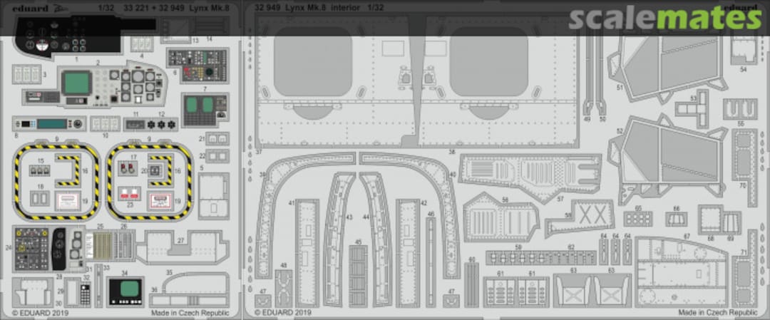 Boxart Lynx Mk.8 interior 32949 Eduard