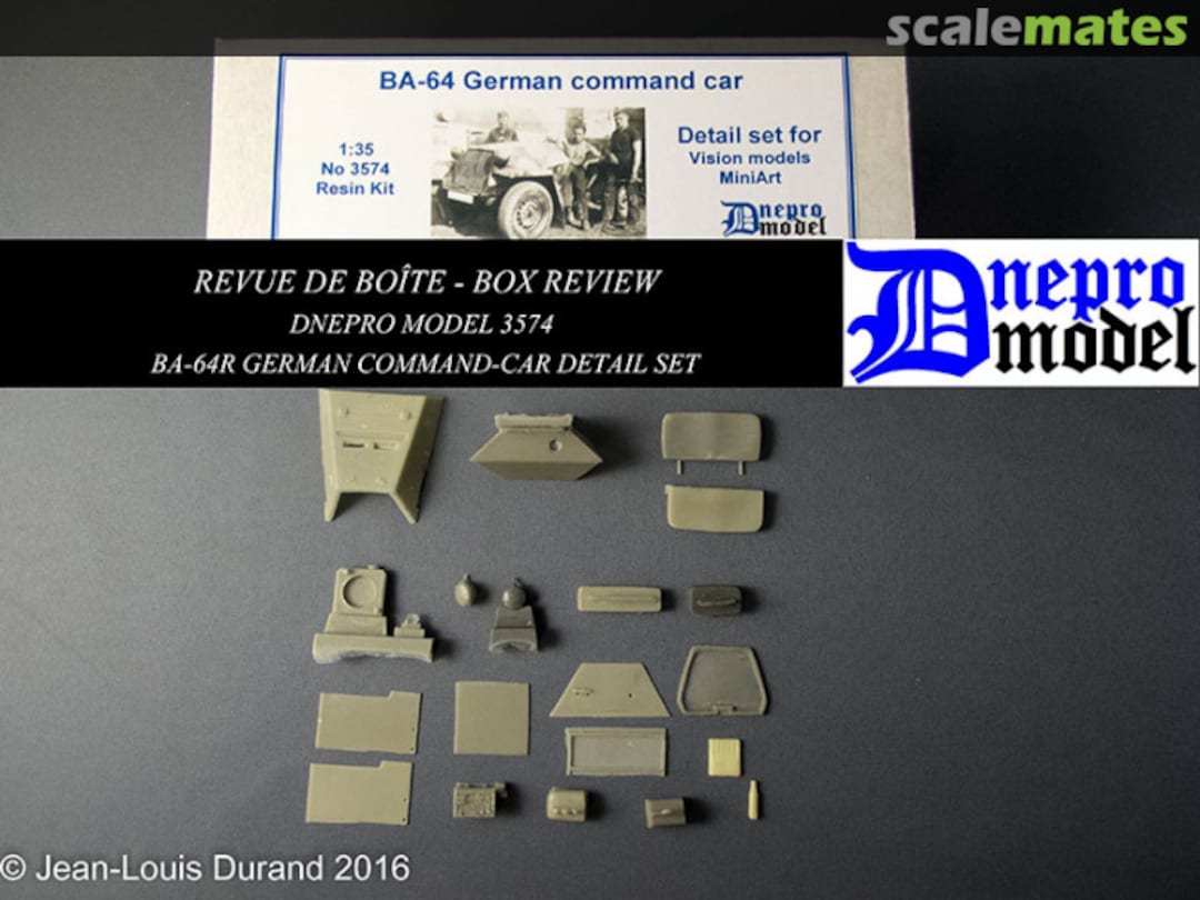 Contents BA-64 German command car 3574 Dnepro Model