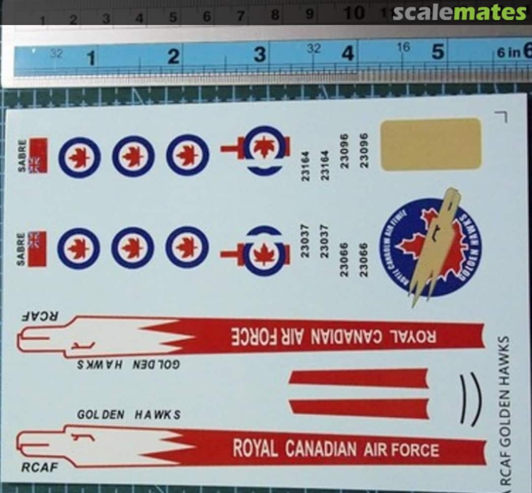 Boxart MK5 SABRE RCAF GOLDEN HAWKS 5048x globaltoy