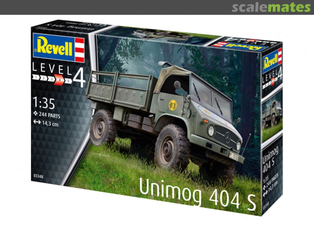 Boxart Unimog 404 S 03348 Revell