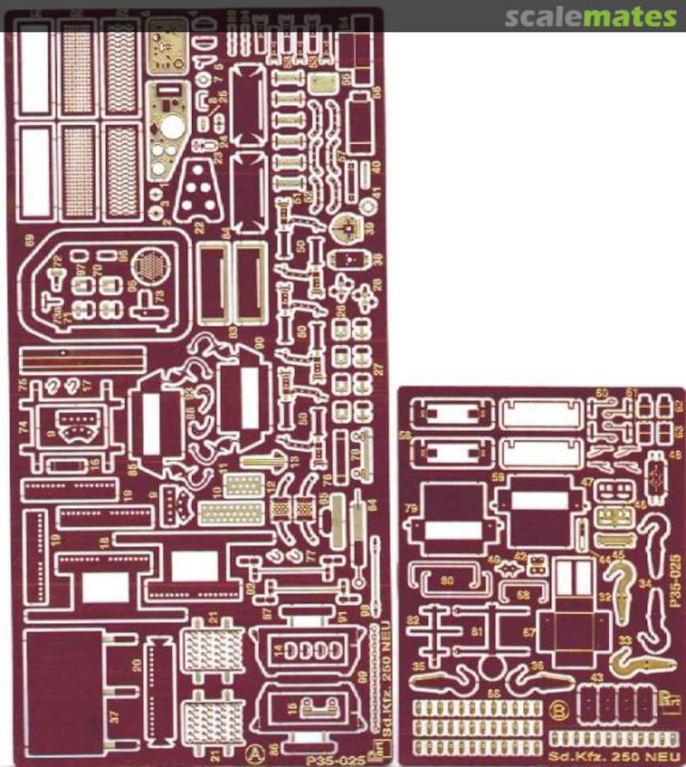 Boxart Sd.Kfz.250 Neu P35-025 Part