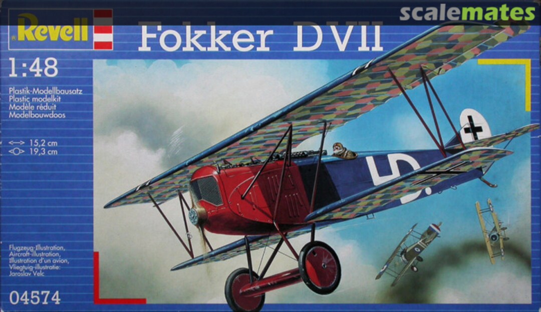 Boxart Fokker D VII 04574 Revell