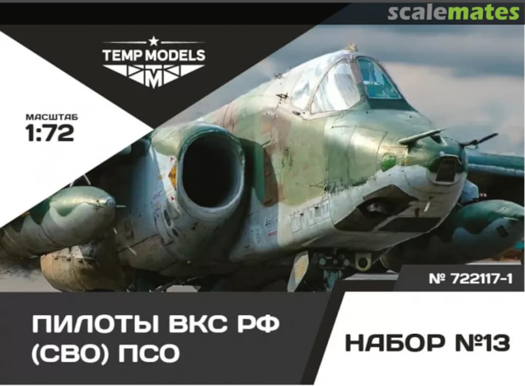 Boxart Pilots of the Russian Aerospace Forces (SVO) PSO. SET No. 13-1 72117-1 Tempmodels