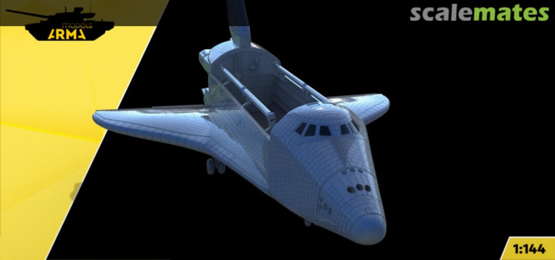 Boxart Soviet Space Shuttle Buran AM145041 Arma Models