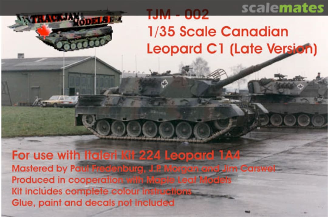 Boxart Canadian Leopard C1 (Late version) TJM-002 Trackjam Models