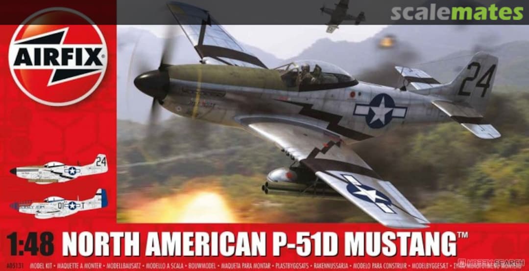 Boxart North American P-51D Mustang A05131 Airfix