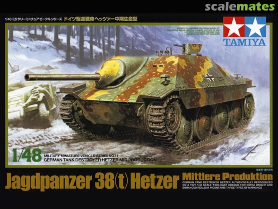 Boxart Jagdpanzer 38(t) Hetzer 32511 Tamiya