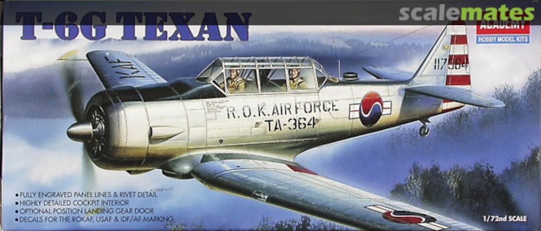 Boxart T-6G Texan 1662 Academy