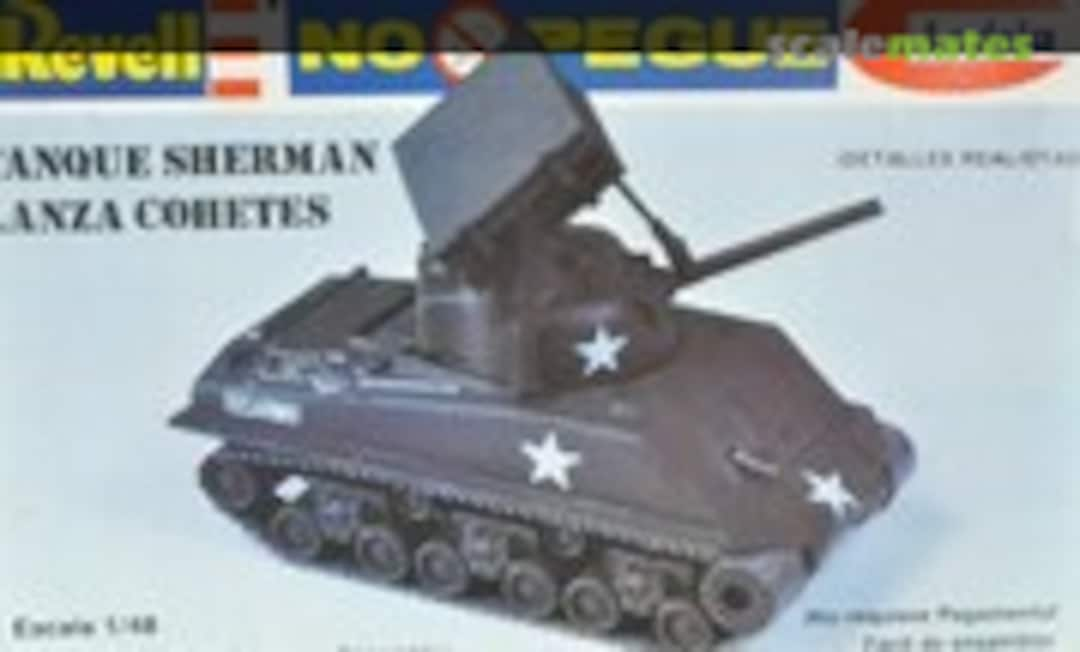 1:48 Tanque Sherman Lanza Cohetes (Revell/Lodela RH-1125)