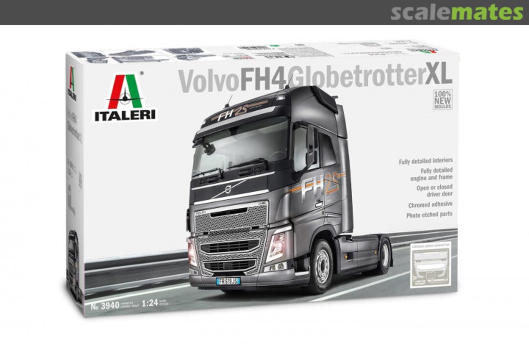 Boxart Volvo FH4 Globetrotter XL 3940 Italeri