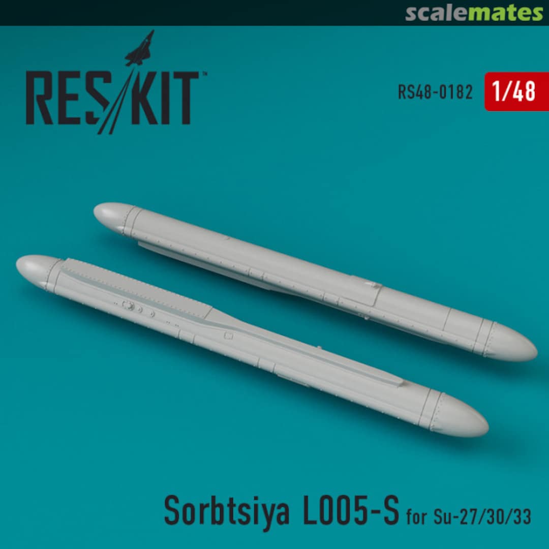 Boxart Sorbtsiya L005-S for Su-27/30/33 RS48-0182 ResKit