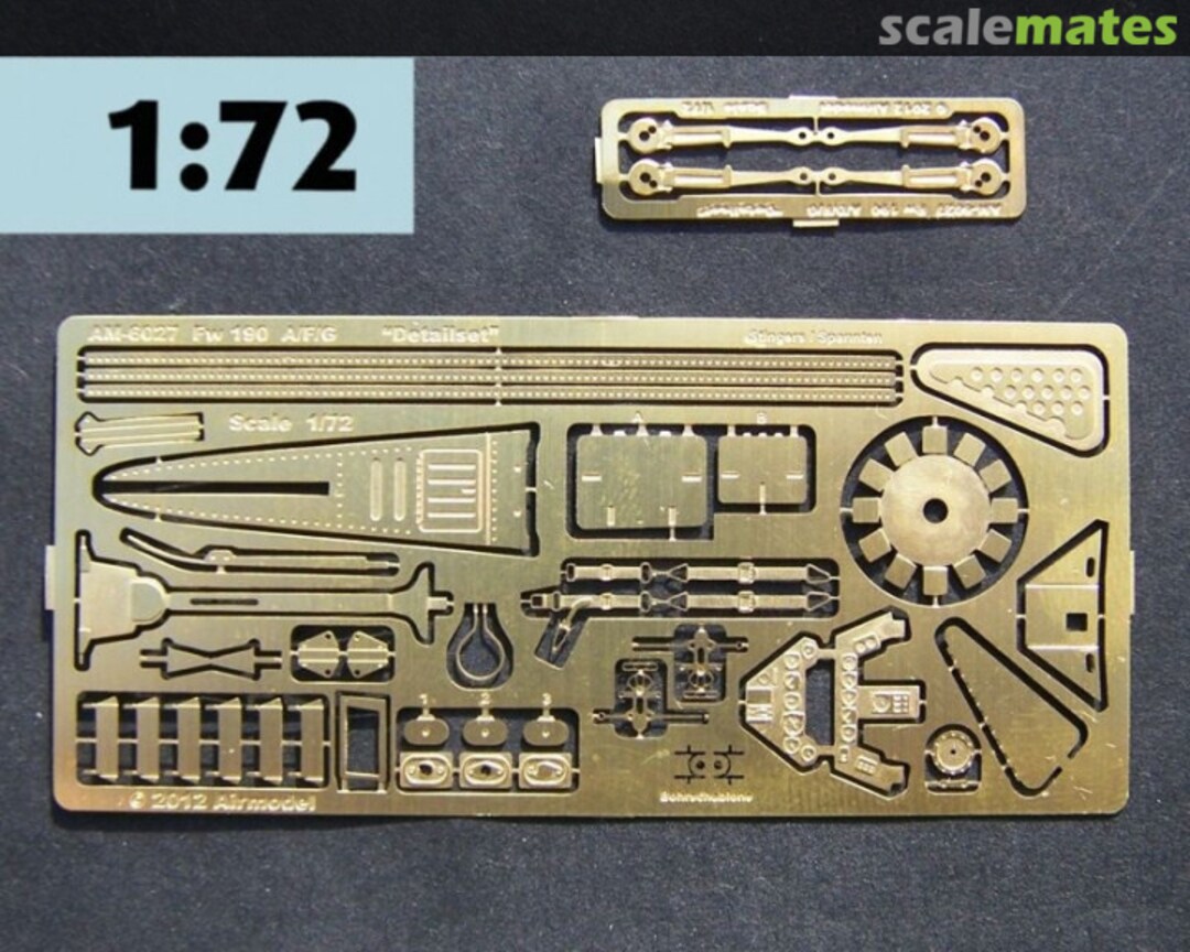 Boxart Fw 190 A/F/G SuperdetailSatz AM-6027 Airmodel