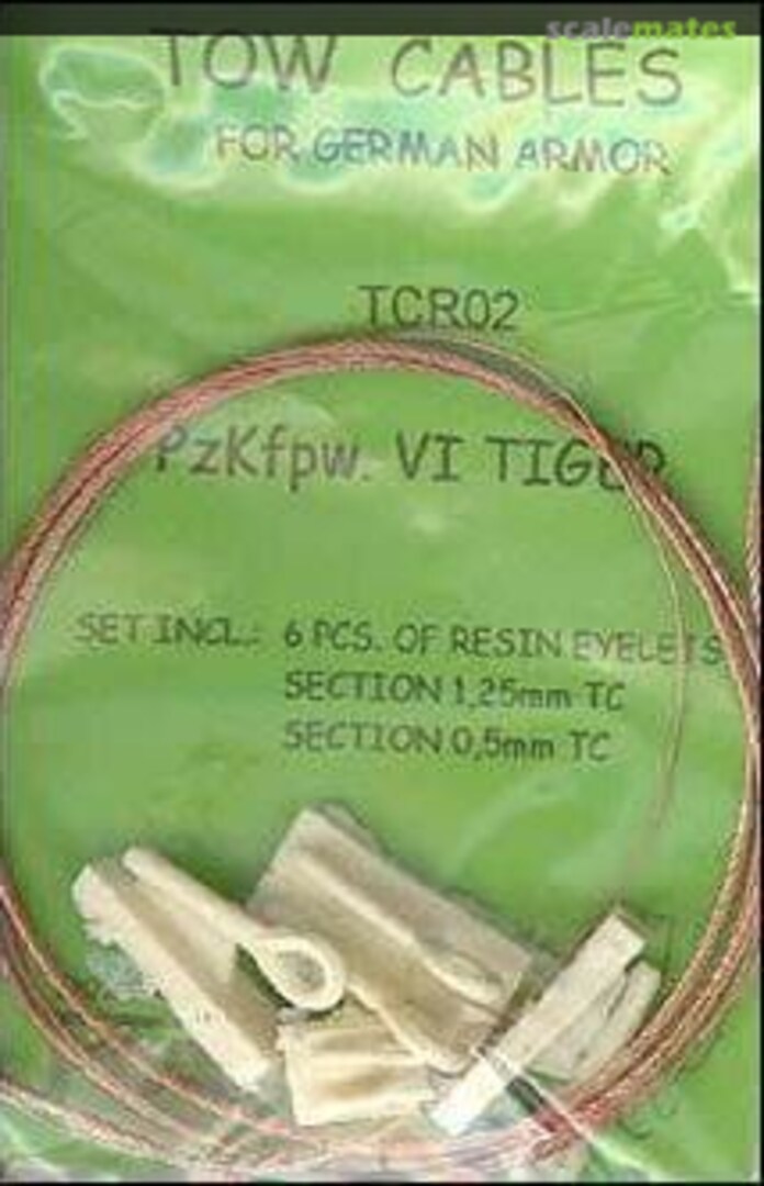 Boxart Tow Cables for PzKpfw. VI Tiger TCR02 Karaya