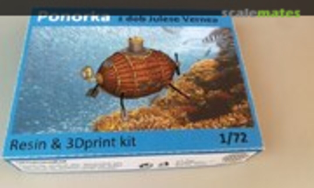 1:72 Ponorka z dob Julese Vernea (ViZi models VZ72001)