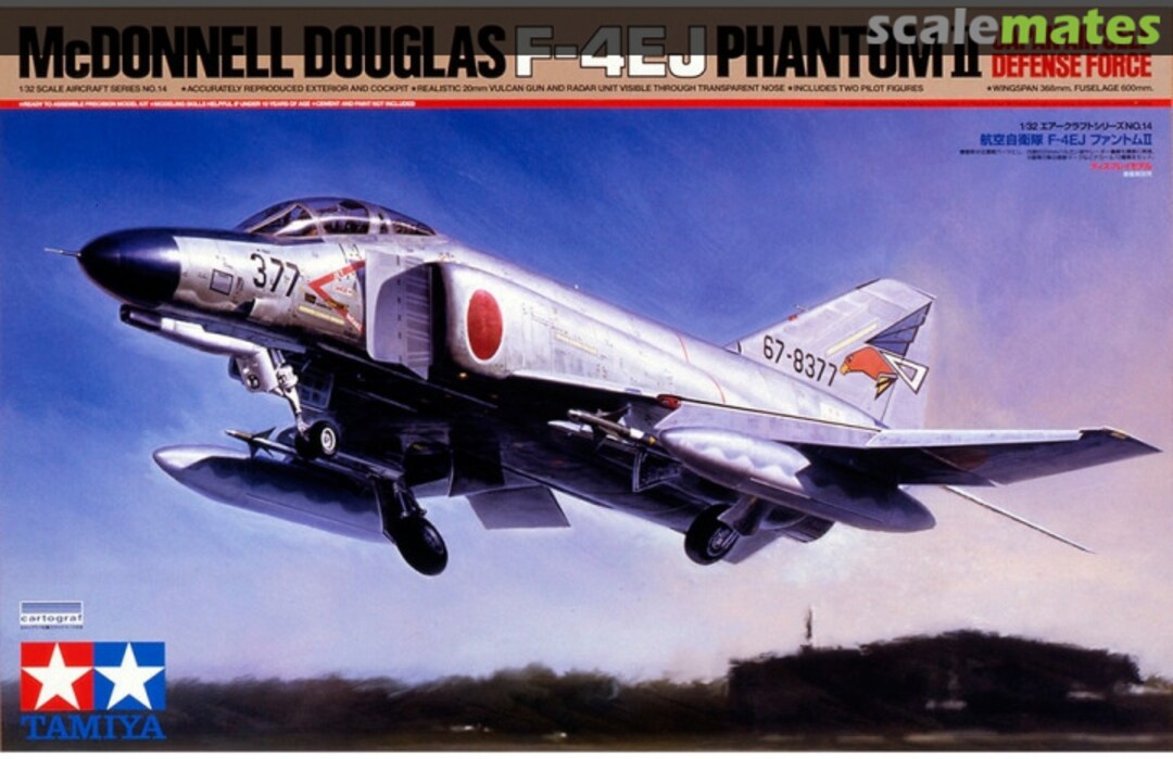 Boxart McDonnell Douglas F-4EJ Phantom II 60314 Tamiya