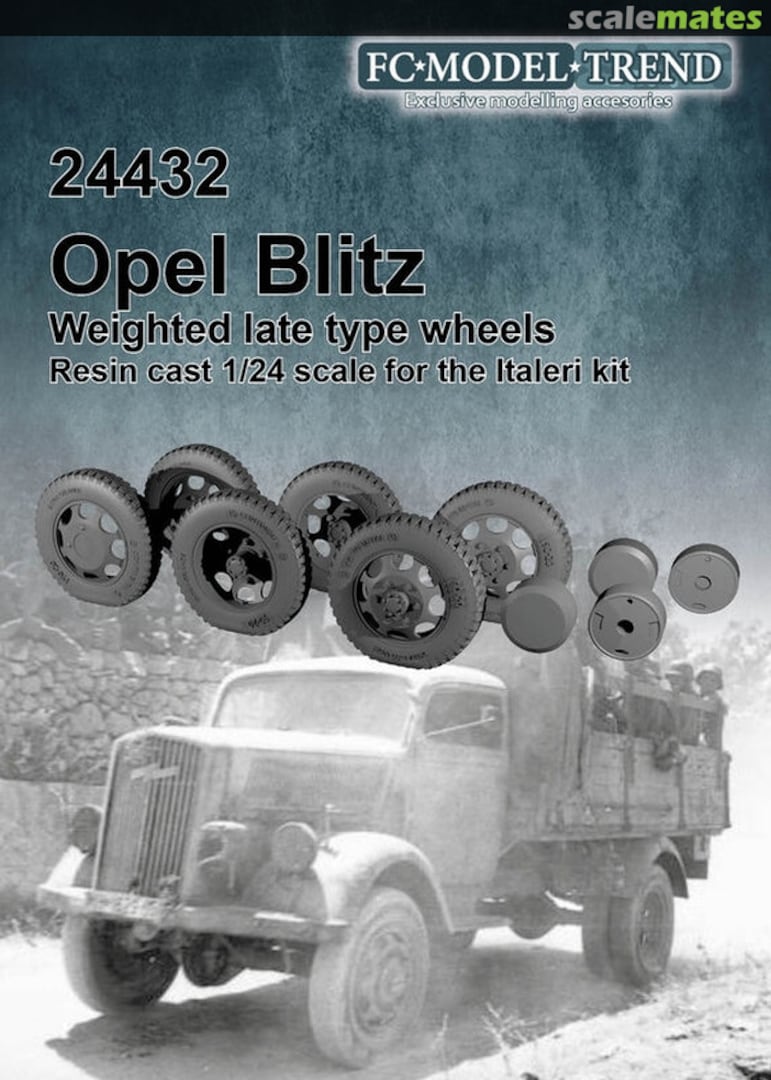 Boxart Opel Blitz weighted late type wheels 24432 FC Model Trend