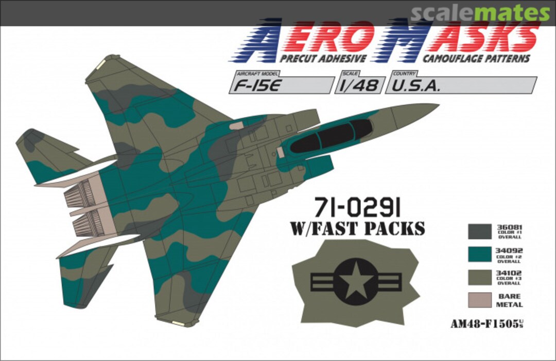 Boxart F-15E USA AM48-F1505 AeroMasks