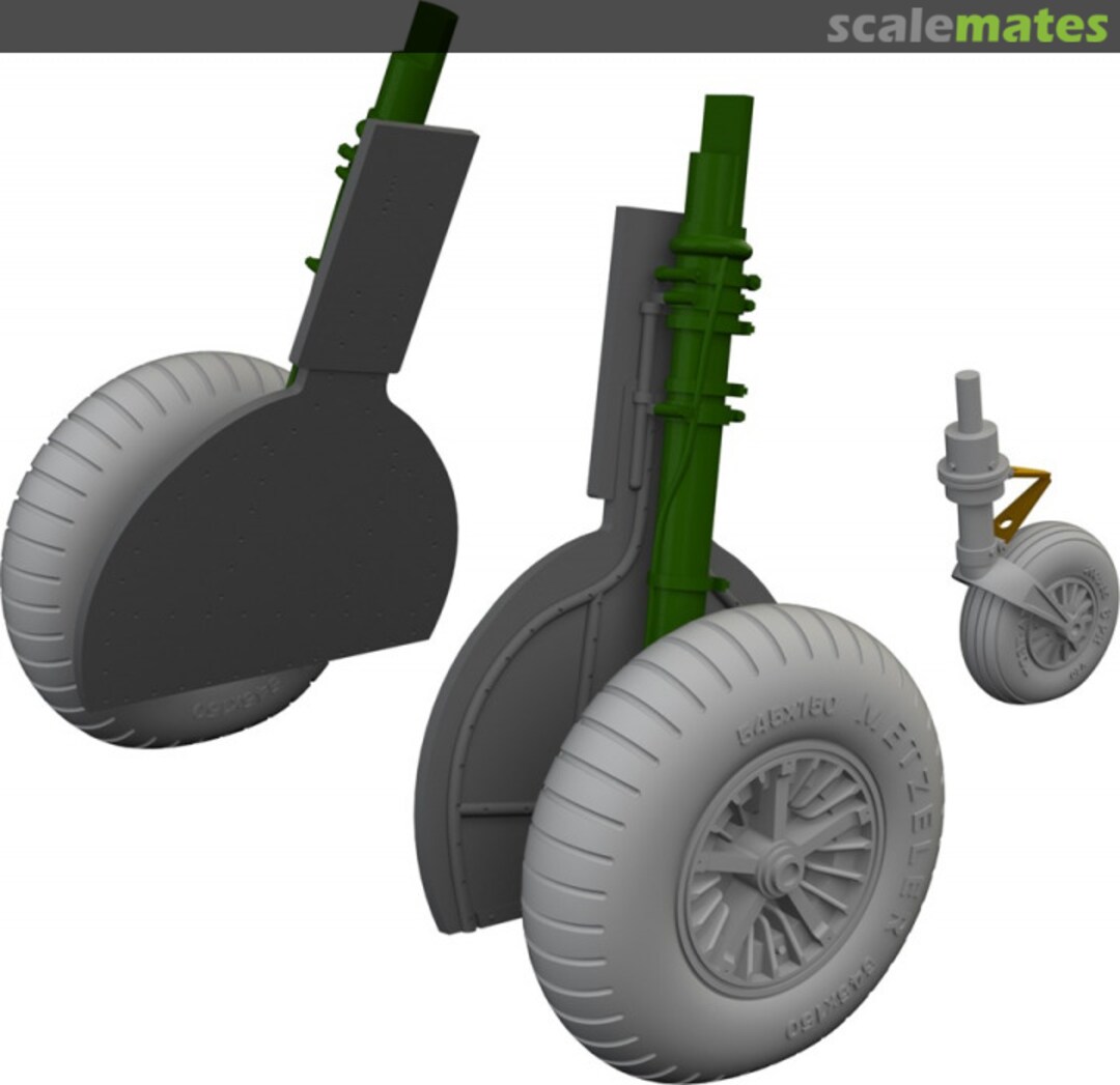 Boxart Bf 108 Spoked Wheels LooKplus 644277 Eduard