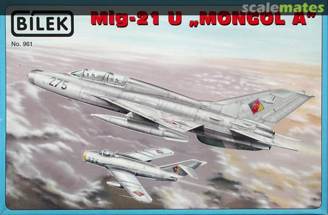 Boxart Mig-21U "Mongol A" 961 Bilek