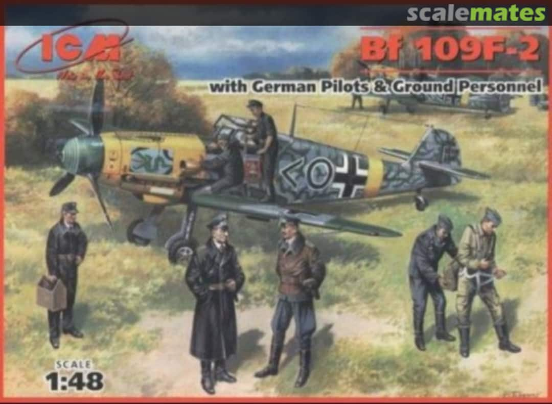 Boxart Bf 109F-2 48803 ICM