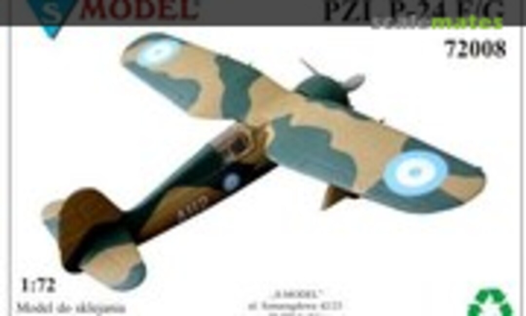 1:72 PZL P-24 F/G (S-Model (Poland) 72008)