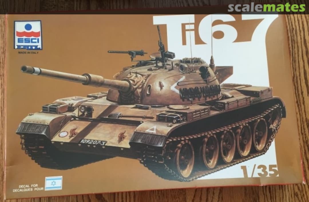 Boxart Ti 67 Israeli Tank 5048 ESCI/ERTL