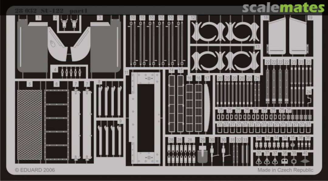 Boxart SU-122 28032 Eduard
