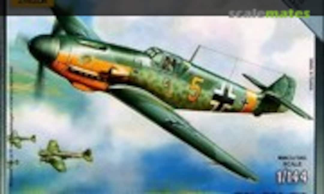 1:144 GERMAN Fighter Messerschmitt Bf-109 F2 (Zvezda 6116)