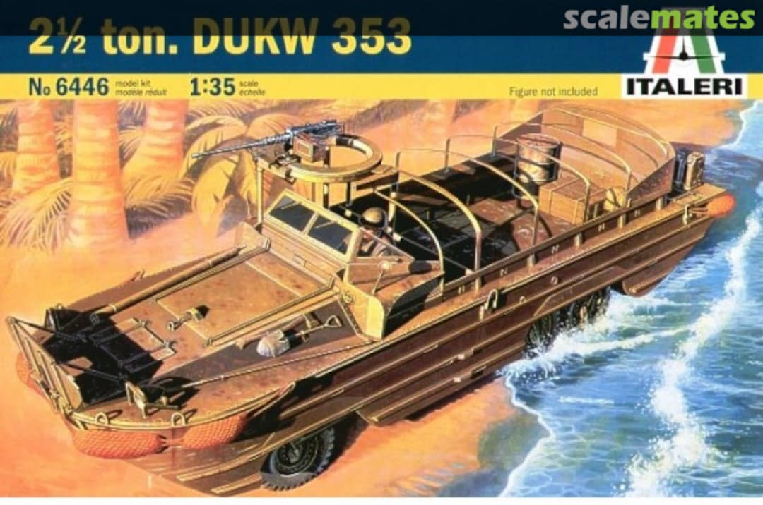 Boxart 2 1/2 ton. DUKW 353 6446 Italeri