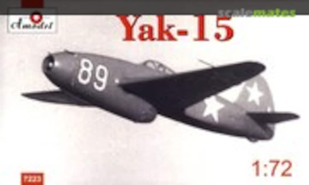 1:72 Yak-15 (Amodel 7223)