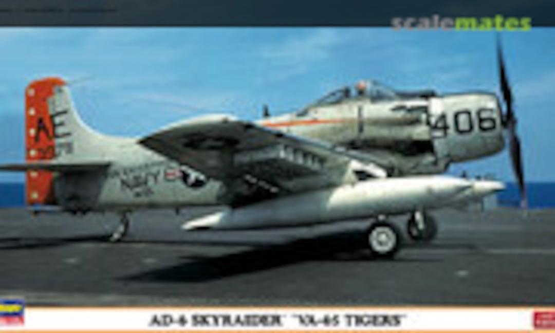 1:72 AD-6 Skyraider `VA-65 Tigers´ (Hasegawa 02005)