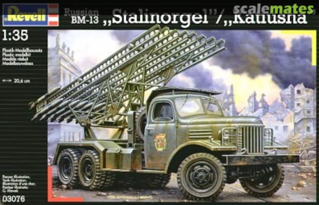 Boxart Russian BM-13 "Stalinorgel" / "Katiusha" 03076 Revell