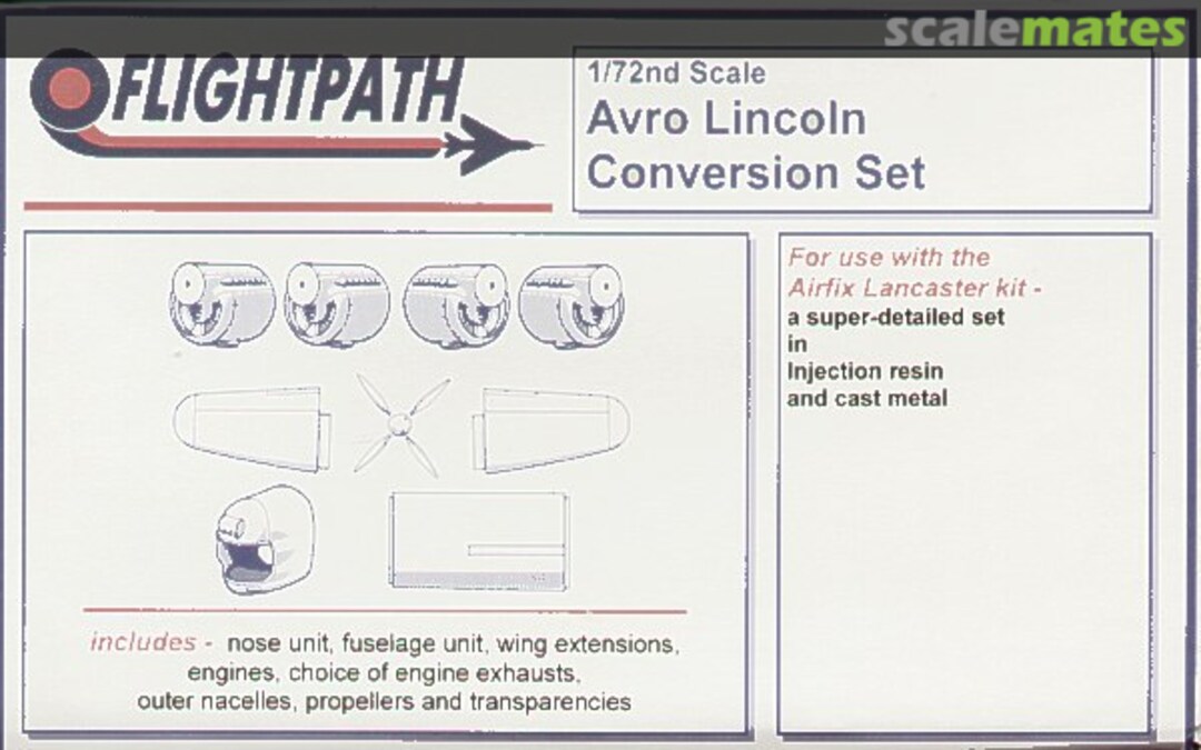 Boxart Avro Lincoln Conversion Set FHP72061 Flightpath