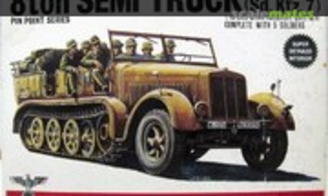 1:48 8ton Semi Truck (Sd.Kfz.7) (Bandai 8235)