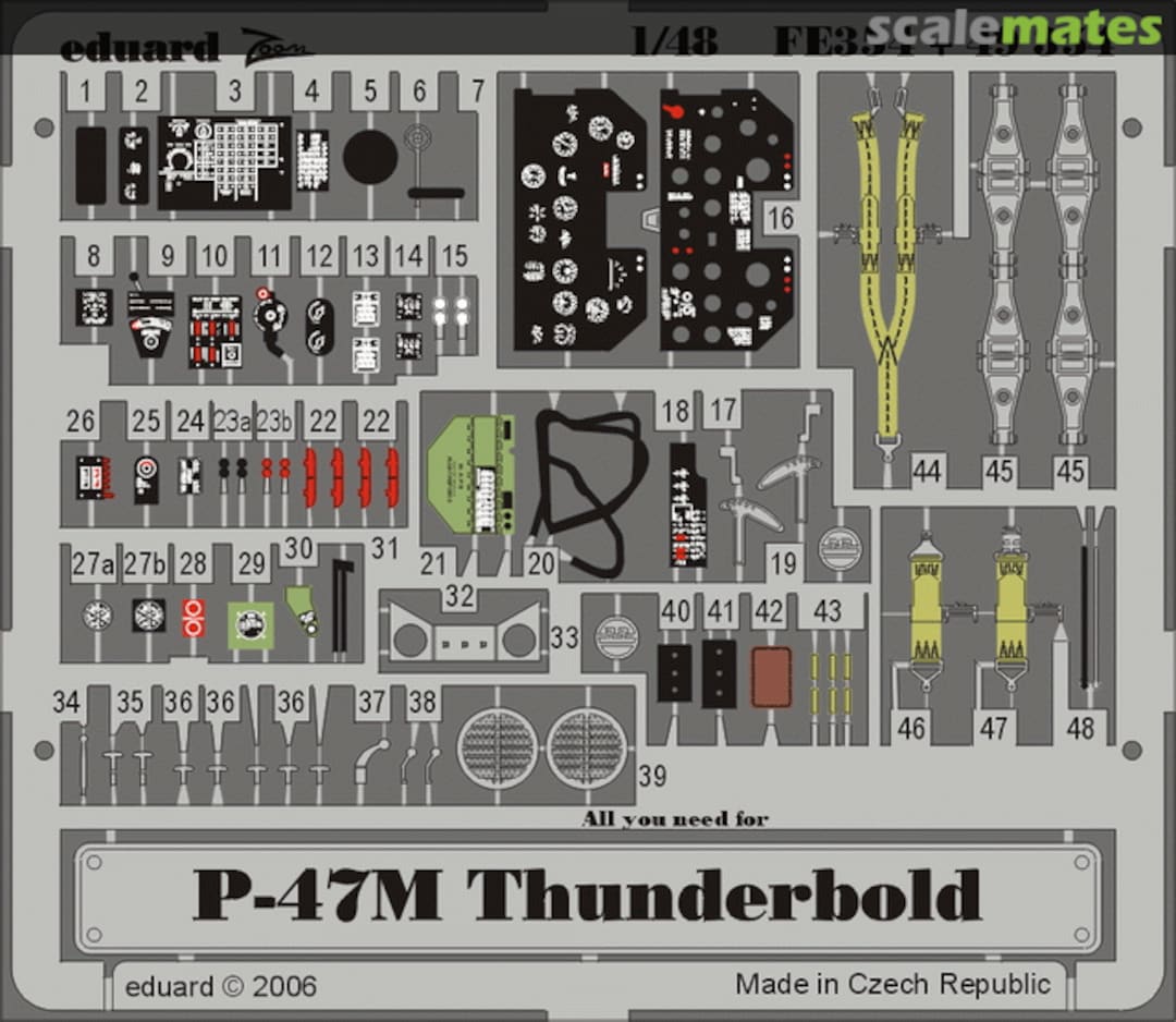 Boxart P-47M FE354 Eduard