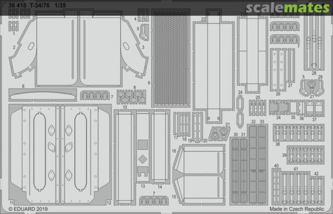 Boxart T-34/76 36418 Eduard