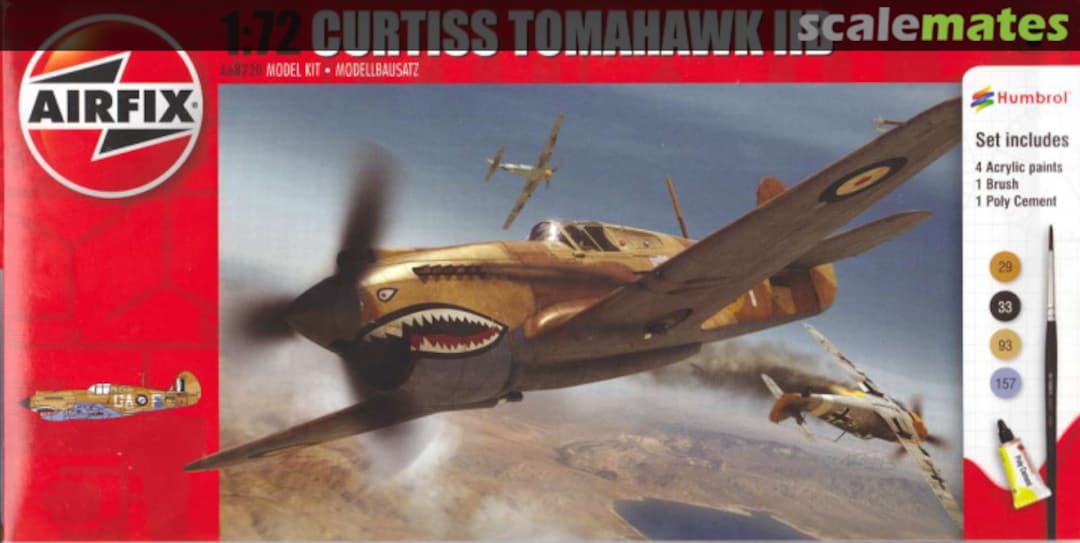 Boxart Curtiss Tomahawk IIB A68220 Airfix