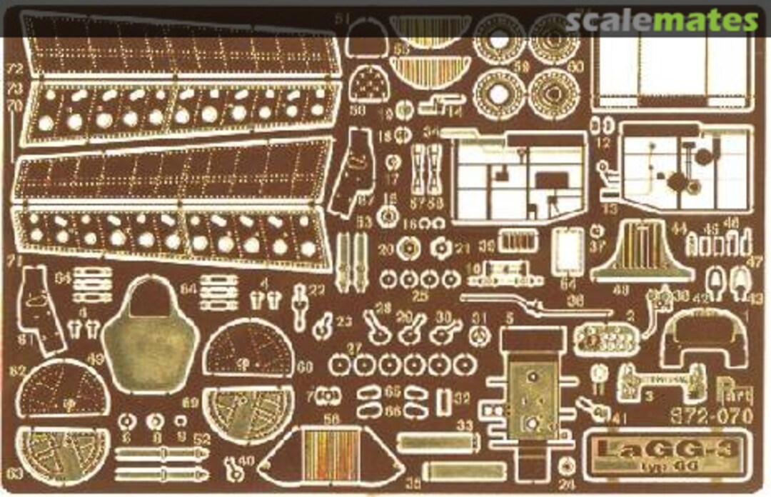 Boxart LaGG-3 type 66 S72-070 Part