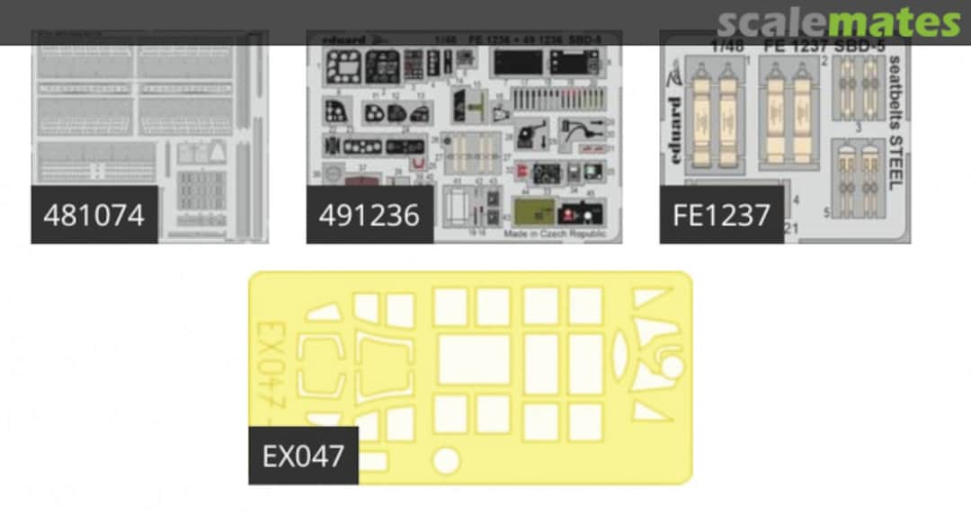 Contents SBD-5 REVELL BIG49314 Eduard