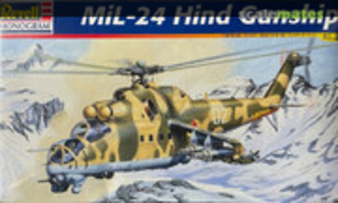 1:48 MiL-24 Hind Gunship (Revell Monogram 85-5819)