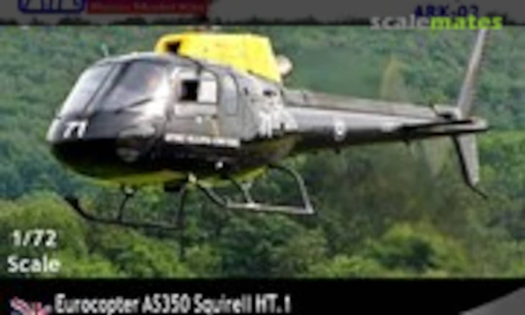 1:72 Eurocopter AS.350 Squirrel НТ.1 (Air-Graphics Models ARK-02)