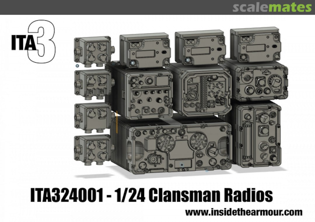 Boxart Clansman Radios ITA324001 Inside the Armour ITA3